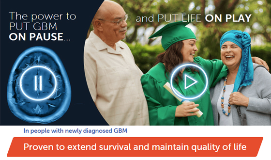 Dr. Siavash Jabbari and Dr. Geoffrey Weinstein at Sharp Memorial Hospital are certified to use the Optune treatment.